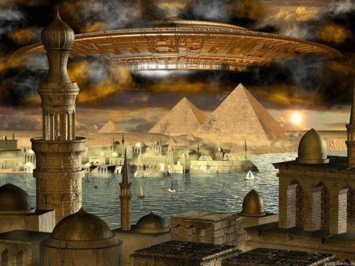 Courtney Brown’s Announcement: The Giza Pyramids Spceshppyramidsatlantis